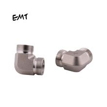 Male  stud thread metric o-ring 90 degree elbow fluid connection fittings hydraulic transition joint